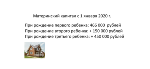 Новые условия Материнского капитала с 1 января 2020 г., Покупка жилья!