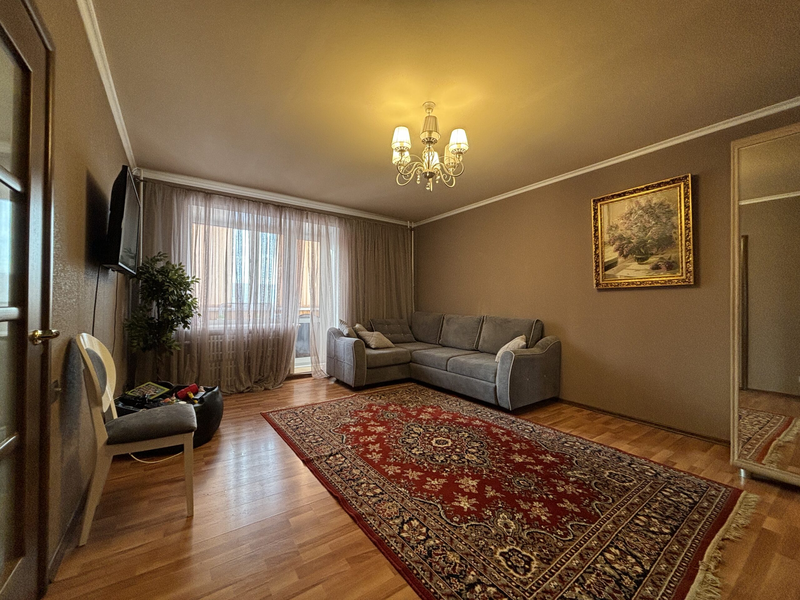 фото гостиная с новый евро ремонтом Товарково купить 1 комнатную квартиру Калужская обл 89208858888