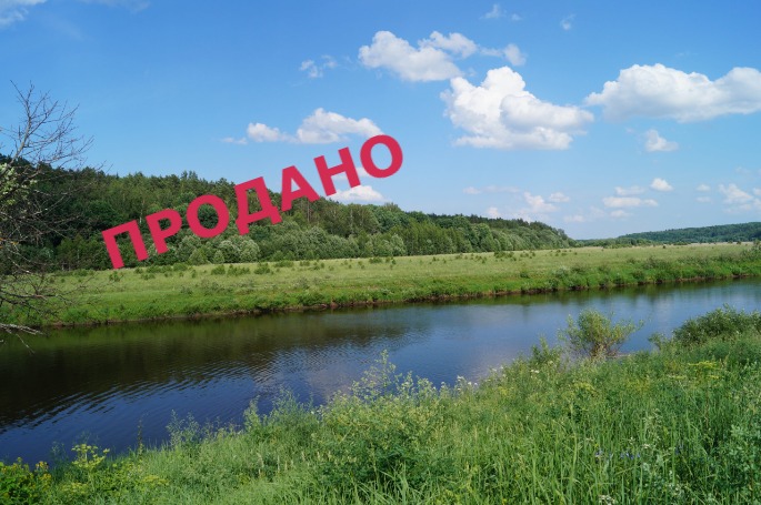 Продажа земельного участка у реки Угра в деревне Корокино фото