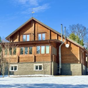 Дом под ключ Калужская область Крупное Бревно берег реки Угра, лес